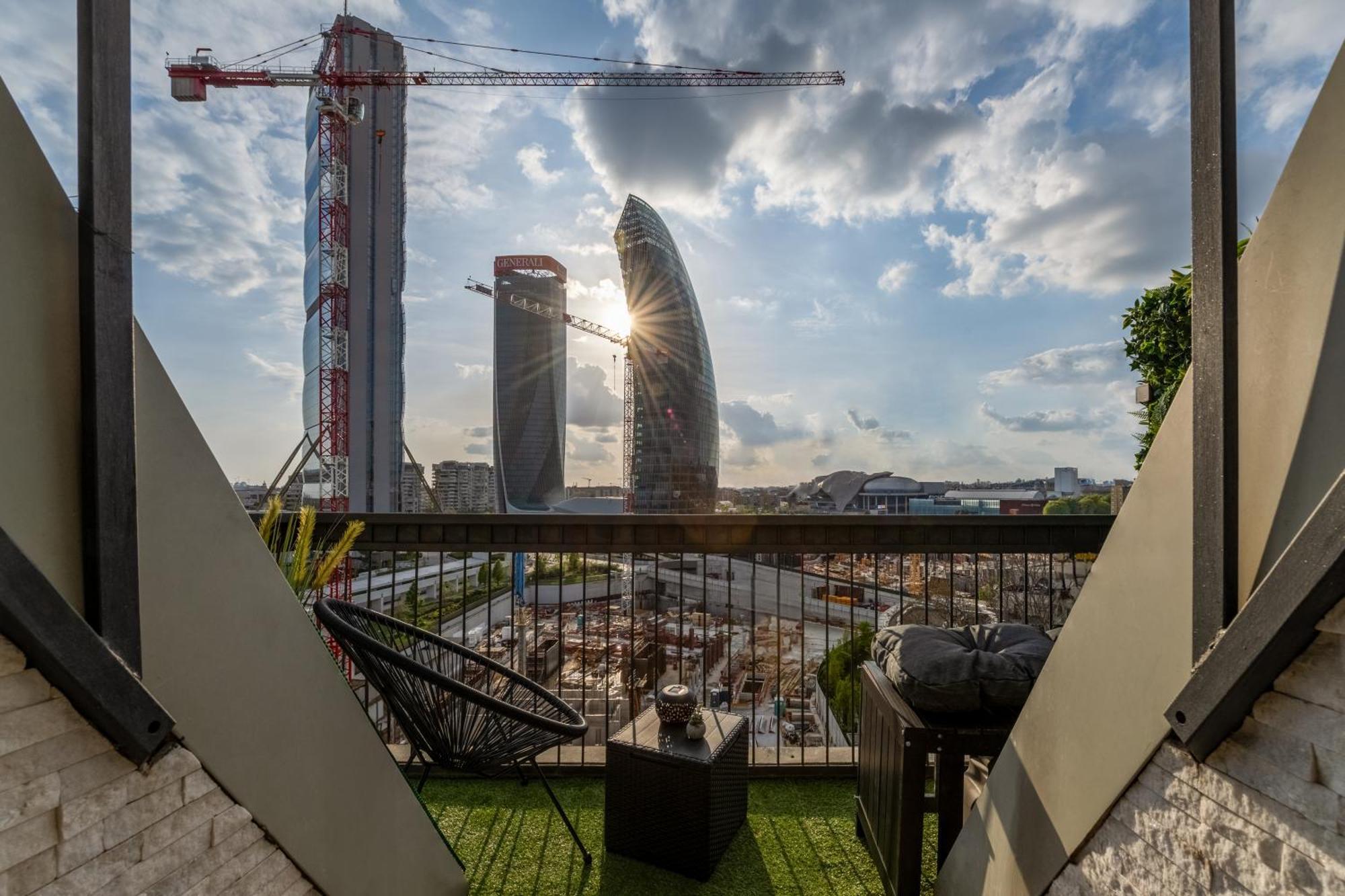 Luxury Skyview Suite - Citylife Apartment - Mico Milano Ngoại thất bức ảnh